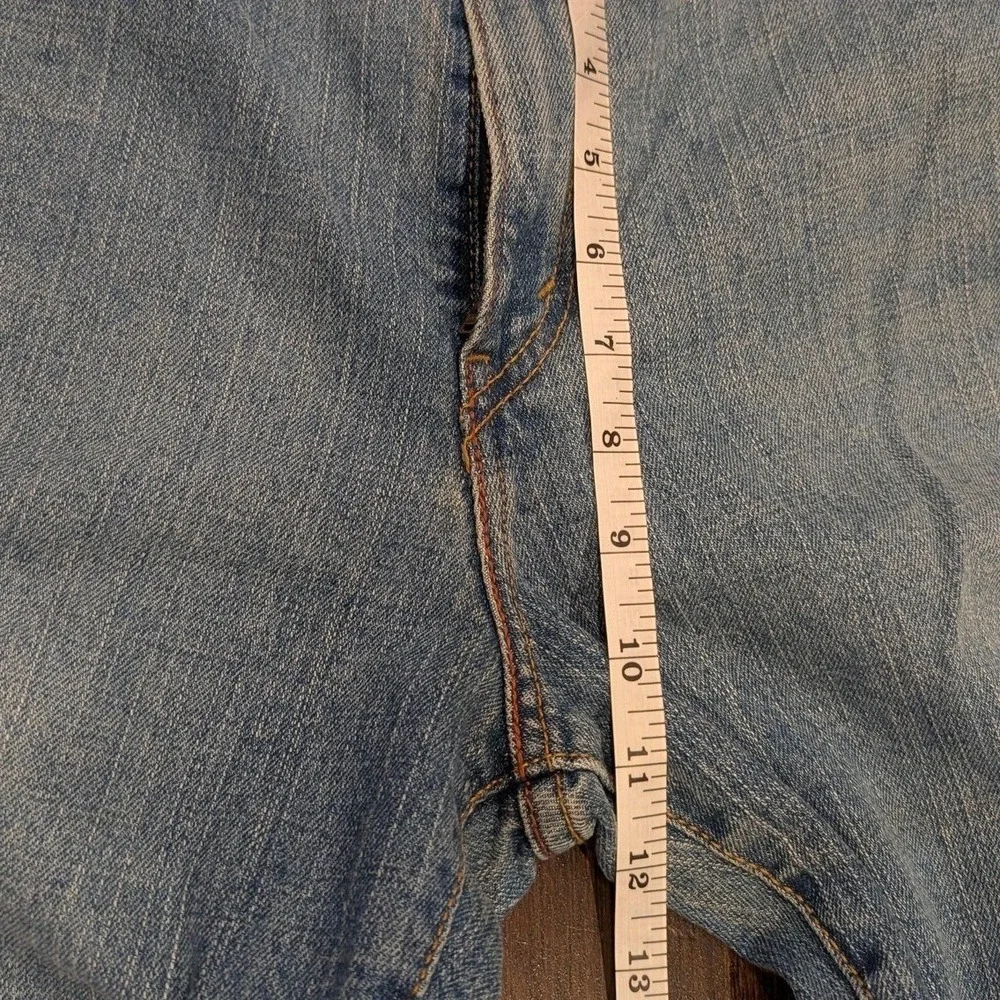 Vintage Levis 515 Jeans Women 16 36x31 Bootcut Mid Rise Stretch Denim Distressed
